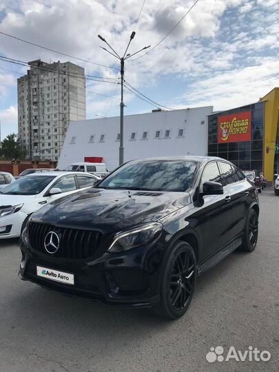 Mercedes-Benz GLE-класс Coupe 3.0 AT, 2018, 106 000 км