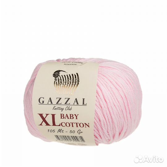 Пряжа для вязания Gazzal baby cotton XL
