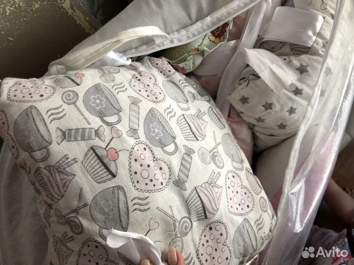 Бортики в кроватку