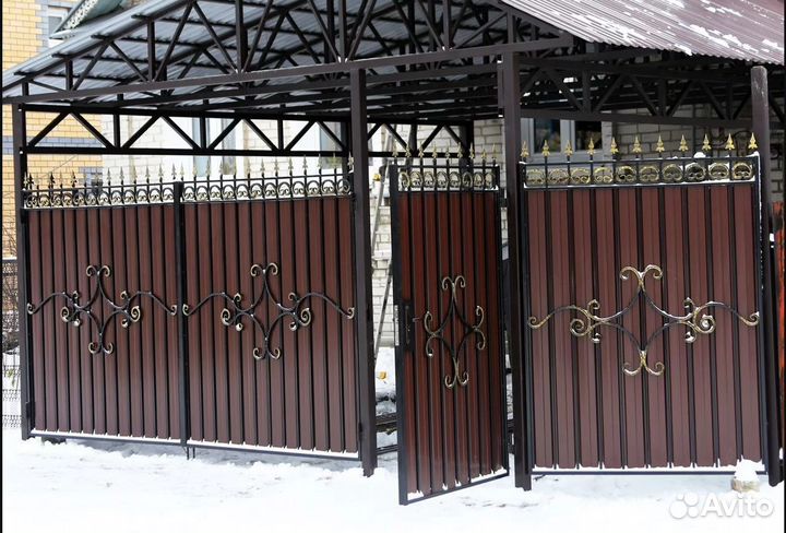 Ворота кованые от производителя