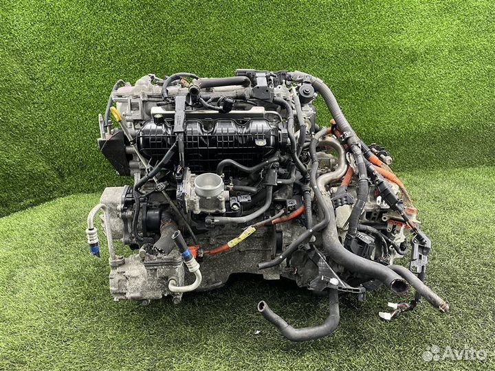 Двигатель в сборе + Видео 51 т. км передний Toyota