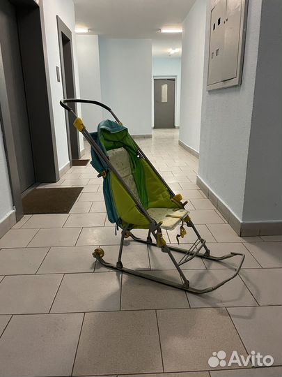 Коляска санки