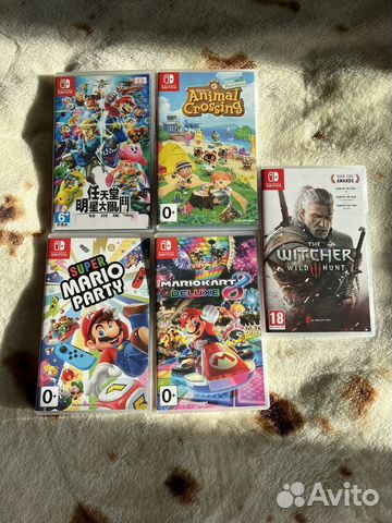 Игры на nintendo switch купить в Москве | Электроника | Авито