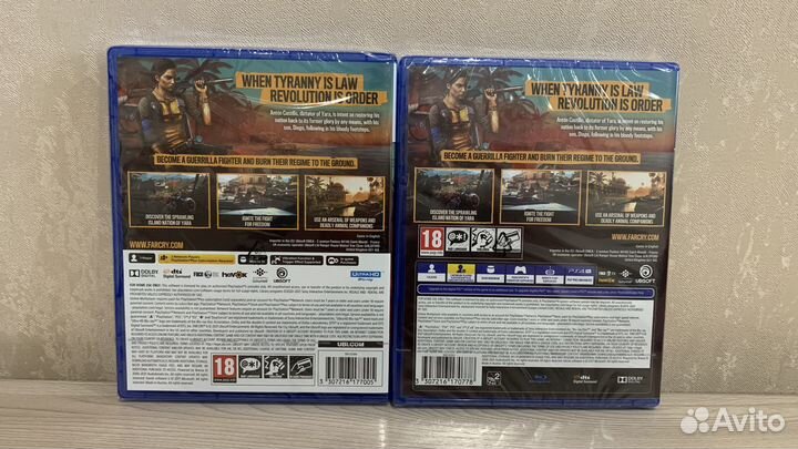 Far cry 6 ps5. Новый диск