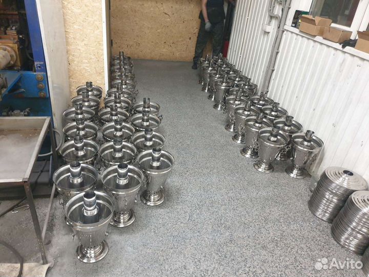 Самовар 5 литров на углях