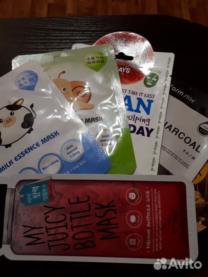 Косметические маски для лица