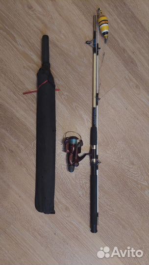 Спининг crocodile 180 с катушкой