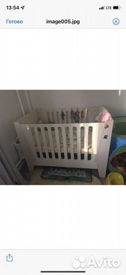 Детская кроватка от 0 до 5 лет