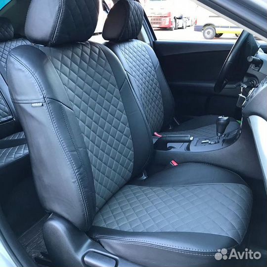 Чехлы из экокожи на Mazda 3 от Автопилот