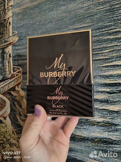 Парфюм Духи женские My Burberry Black 90мл lux