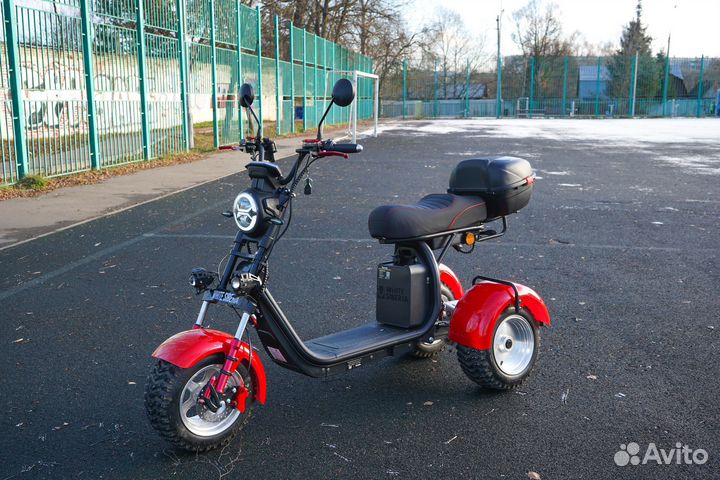 Электроскутер white siberia ikra 5000W