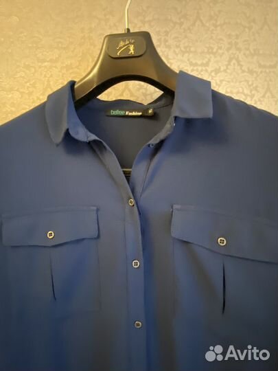 Платье-рубашка 52-54р