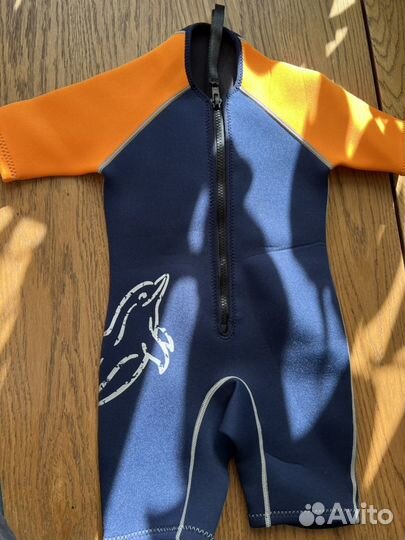 Гидрокостюм детский из неопрена 104 см новый