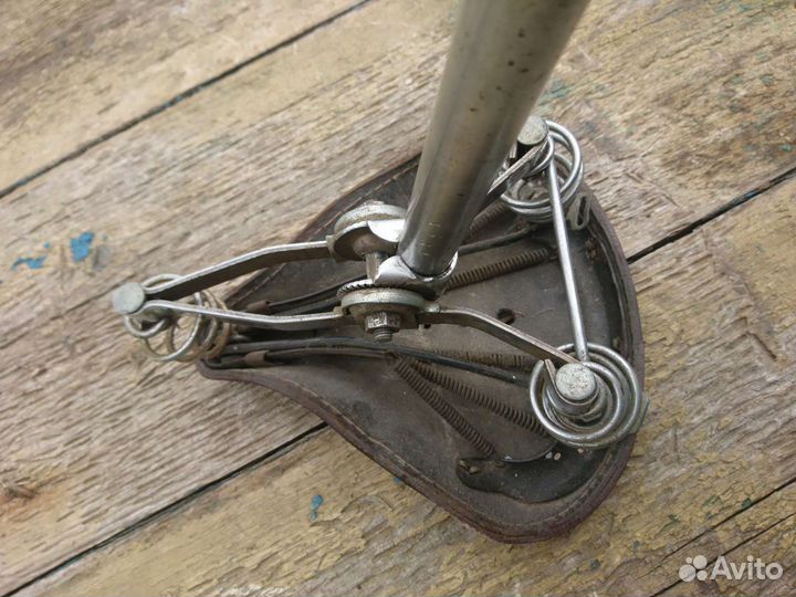 Ретро седло для велосипеда прогресс, пвз, зиф