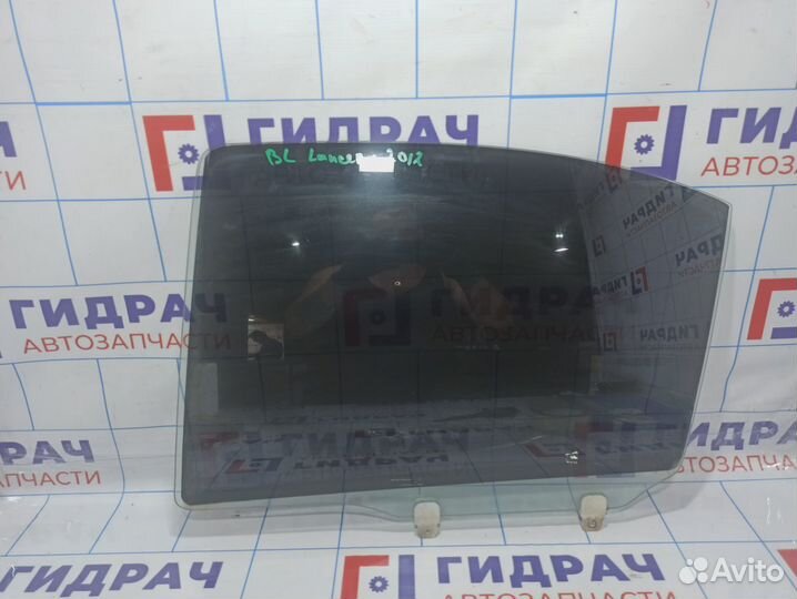 Стекло двери задней левой Mitsubishi Lancer X (CY)