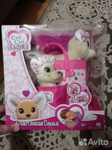Chi Chi Love Счастл семья 2 собачки в сумочке 5893