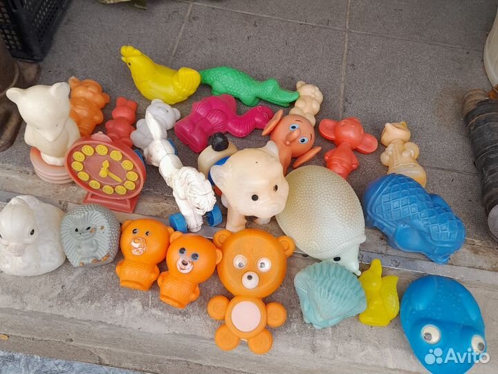 Игрушки СССР пластиковые