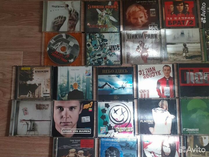 Музыкальные диски CD и mp3