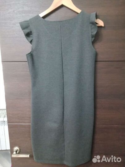 Сарафан школьный серый рост 164