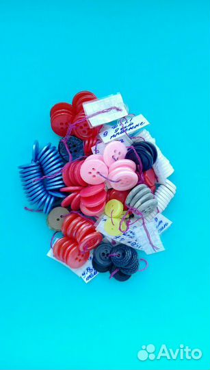 Яркие красивые пуговицы Винтаж СССР