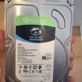 Hdd / Жесткий диск 4tb 3.5 Seagate Skyhawk