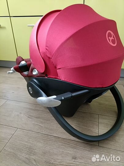 Автолюлька Cybex Aton q plus mars red