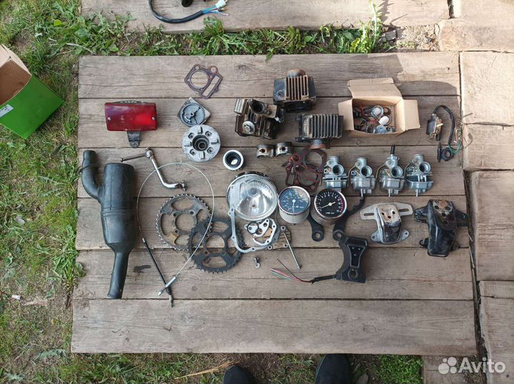 Продам запчасти на мопед альфа-дельта