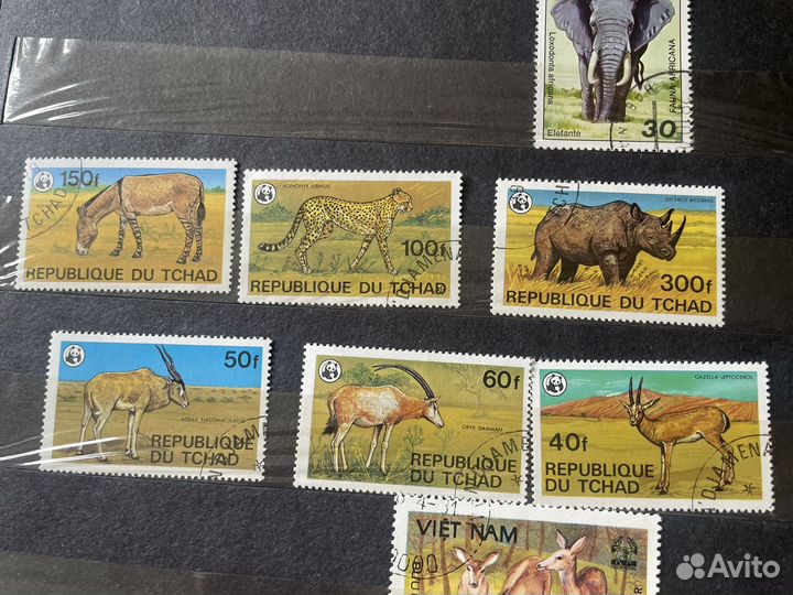 Почтовые марки флора и фауна