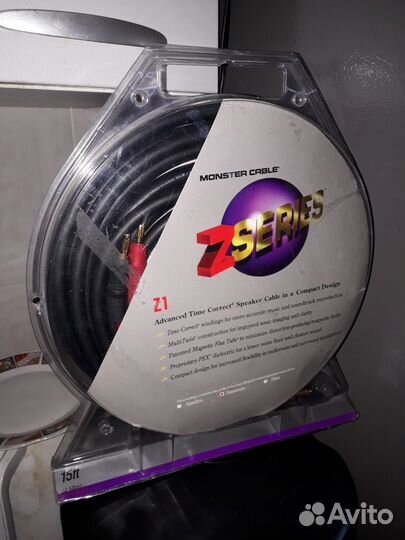 Кабель акустик monster cable Z1R 15FT