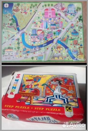 Настольные, развивающие игры. Пазлы, мозайка