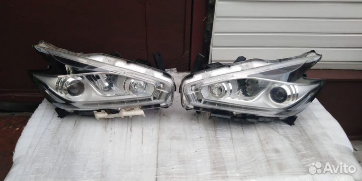 Оригинальные фары на Nissan Murano z52 led
