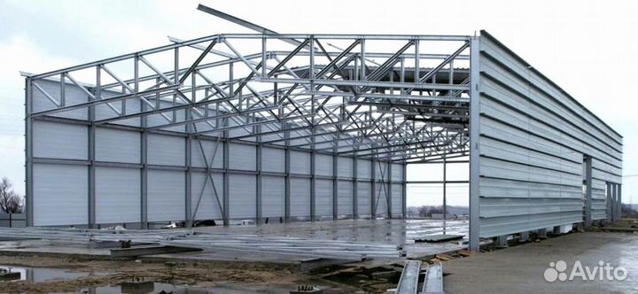 Ангар под ключ от производителя