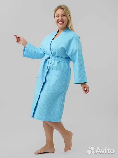 Халат банный вафельный Артикул 257 - 254