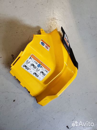 Крыло заднее желтое BRP CAN-AM Outlander 6Х6 XT