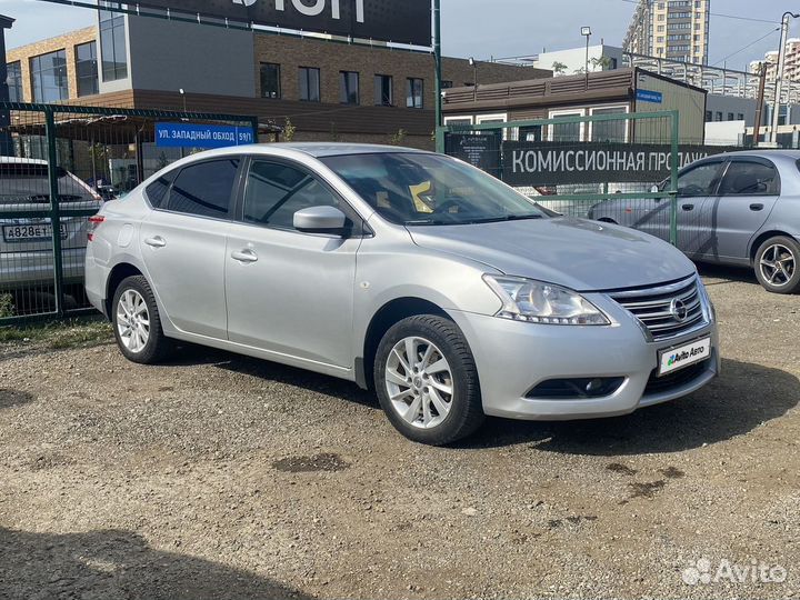 Nissan Sentra 1.6 CVT, 2014, 127 000 км