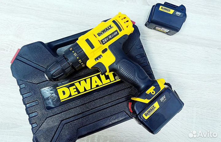 Шуруповерт аккумуляторный Dewalt 26 v