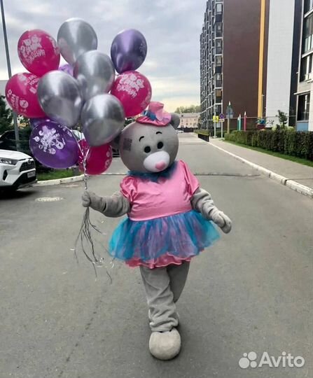 Поздравление Мишка Тедди. Аниматоры Казань