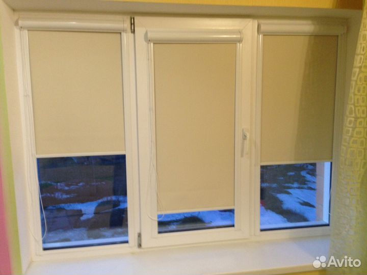 Рулонные кассетные шторы