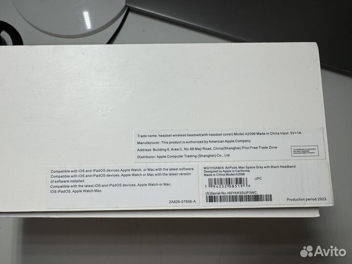 Беспроводные наушники apple airpods max