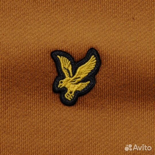 Коричневый свитшот для мужчин Lyle & Scott