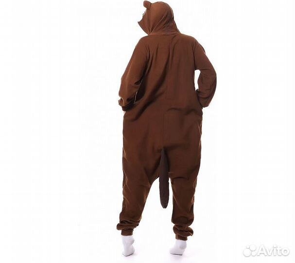 Кигуруми Funfur Fleece Белка XL