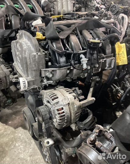 Контрактный Двигатель Renault K4M791 1.6L