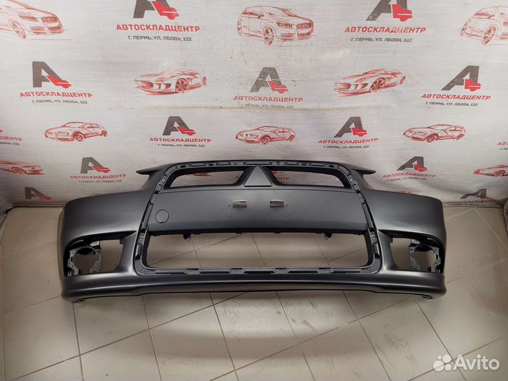 Бампер передний Mitsubishi Lancer 10 рестайлинг