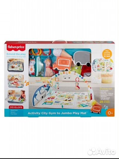 Развивающий коврик Fisher price