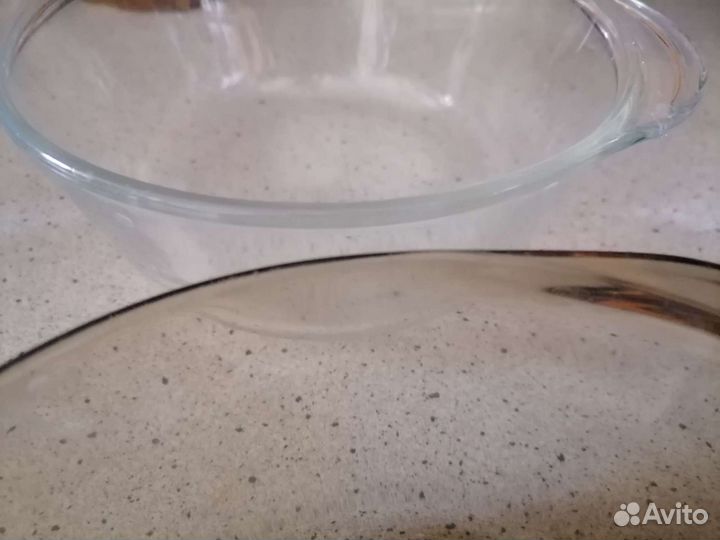 Стекло каленое чашка глубокая