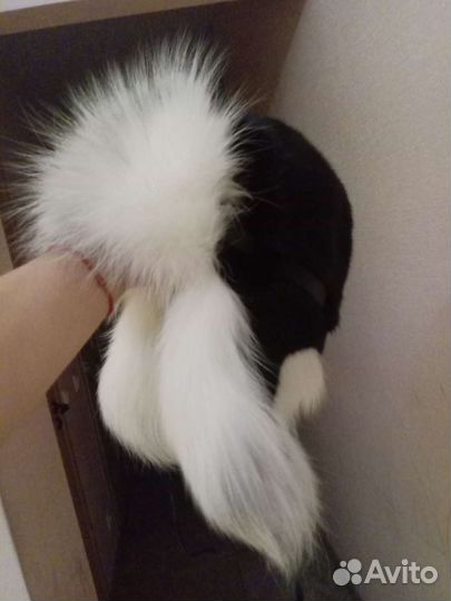 Шапка норка, полярная лиса