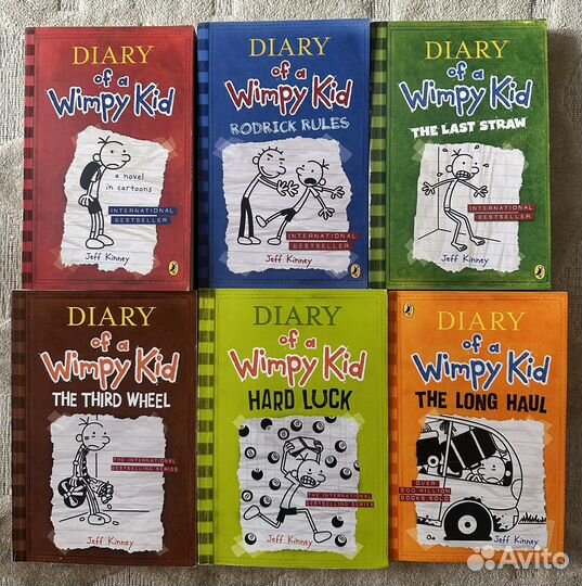 Книги Dairy of a Wimpy Kid на английском языке