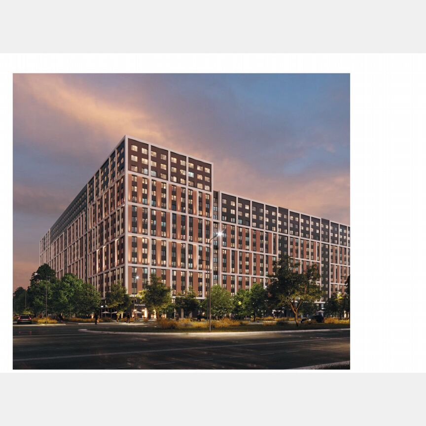 1-к. апартаменты, 38,4 м², 8/14 эт.