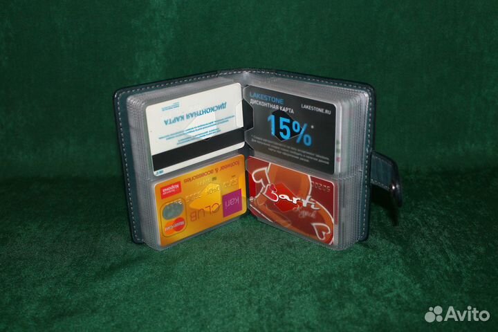 8. Визитница из натуральной кожи ручной работы