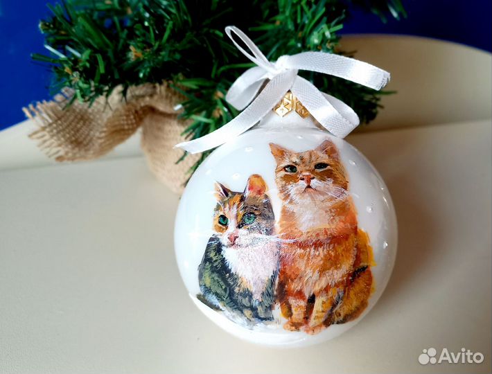 Роспись елочных шаров